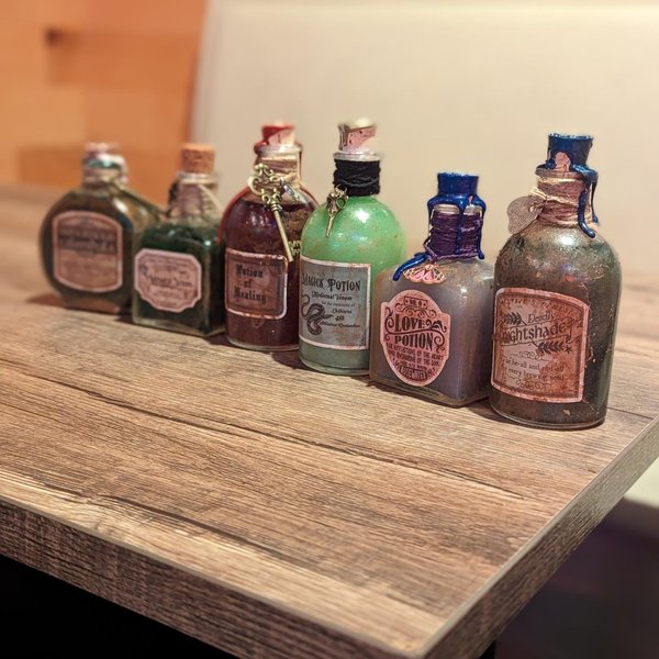 DIY Guided Potion Bottle Crafting Night at Casual Pint